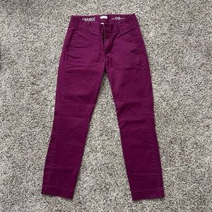 J Crew Factory ‘Frankie’ Ankle Pants